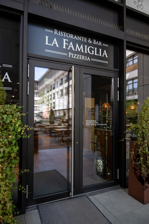 Eingangsbereich La Famiglia